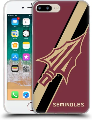 Vista 40 de Oficial Universidad Estatal de Florida FSU Soft Gel Case para iPhone de Apple 7 Plus/iPhone 8 Plus, Banner