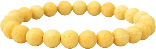 Vista 337 de Amazing Gemstone Crystal Bracelet for Women Men's Gifts - Protection Healing Crystal Bracelet - 8mm Gemstone Beaded Stretchable Bracelet Pulseras