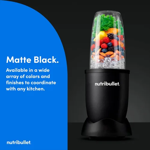 Vista 3 de NutriBullet® Pro Extractor de Nutrientes, 900W, Negro Mate