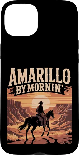 Vista 9 de Amarillo by Mornin Folk Style Western Country Music Case for iPhone 17