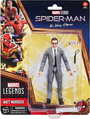 Vista 2 de Marvel Legends Series Matt Murdock, Spider-Man: No Way Home Figuras de acción coleccionables de 6 pulgadas, a partir de 4 años