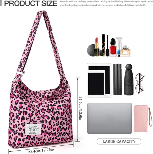 Vista 8 de Bolsa de lona con diseño de bolsillo externo, aspecto elegante, correa de hombro ajustable