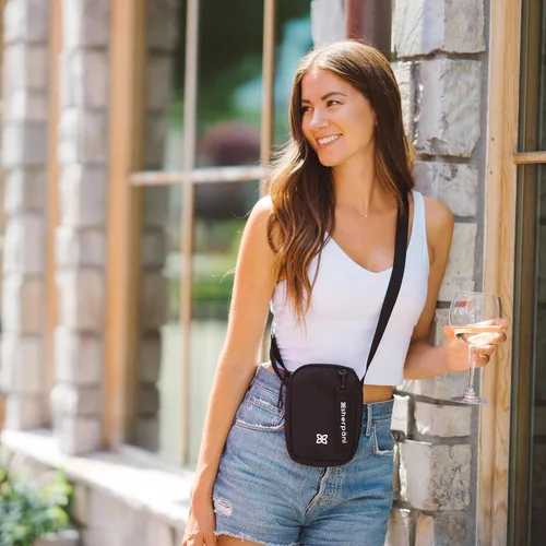 Vista 2 de Sherpani Rogue, Mini bolso cruzado, bolso de hombro, bolso cruzado, bolsos cruzados para mujer, bolsa de viaje