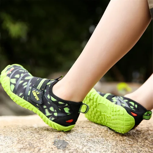Vista 7 de UBFEN - Zapatos para el agua para niños y niñas, acuáticos y livianos, de secado rápido para ir a la playa, practicar deportes y natación, es como