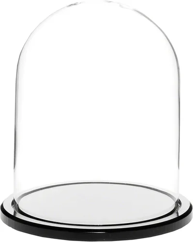 Vista 3 de Plymor Mini campana de cristal en forma de domo para exhibición, de 1.85 x 2.875 pulgadas
