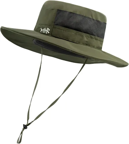 Vista 13 de BASSDASH Sombrero de pesca solar UPF 50+ resistente al agua con solapa desmontable para el cuello