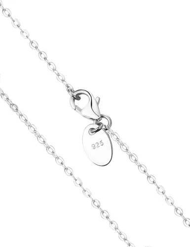 Vista 4 de Regalos de cumpleaños, collar con dije de corazón en 100 idiomas, para mujer, plata de ley 925, piedras de nacimiento de abril de mayo, joyería