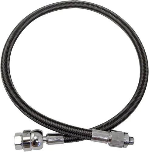 Vista 11 de XS Scuba Miflex DS (Dual Swivel) LP Mangueras - Negro