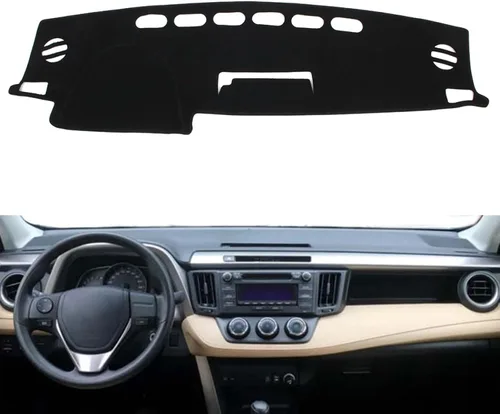 Vista 2 de Cubierta de salpicadero para Toyota RAV 4 2013-2018, protector solar antideslumbrante