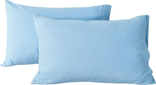 Vista 6 de Funda de almohada 100% algodón ultrasuave de 800 hilos, duradera y sedosa, tejido de satén de algodón puro (funda de almohada tamaño estándar)