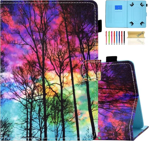 Vista 18 de Dteck Funda Universal (7.9" a 8.4") - Funda Protectora con Soporte Plegable para Apple iPad mini/Samsung Galaxy Tab 8.0 8.4 /Lenovo Tab 8" /onn.