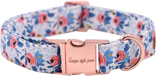 Vista 99 de Unique style paws - Collar para perros con corbatín, collar ajustable para perros y gatos, pequeño, mediano y grande