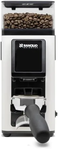 Vista 3 de Rancilio Stile SD - Molinillo de espresso semiautomático bajo demanda, rebaba plana de acero de 2.283 in, 10.58 oz (blanco)