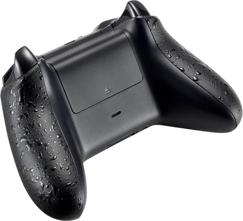 Vista 9 de eXtremeRate Replacement Non-Slip Side Rails Handles, Game Improvement Back Panels for Xbox One S, Xbox One X Controller - Textured Black