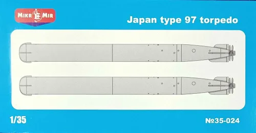 Vista 2 de Mikro-mir 35-024 - 1/35 - Torpedo Japón Tipo 97 2 uds.