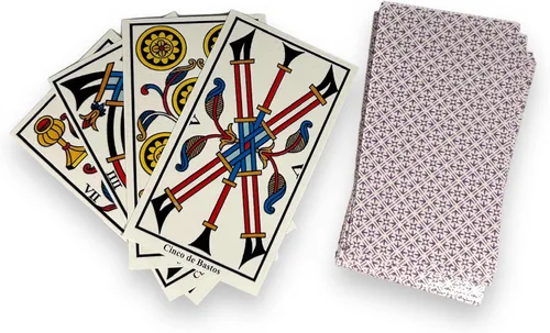 Vista 3 de Tarot de Marsella en español - Baraja de cartas del Tarot para principiantes - Tarot de Marsella - Deck de adivinación
