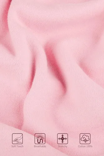 Vista 2 de Resinta Conjunto de 3 conjuntos de ropa interior térmica de algodón para niñas, parte superior y pantalones largos con lazos, capa base de invierno