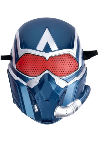 Vista 4 de Disfraz Deluxe de Capitán América Sam Wilson para Niño Multicolor