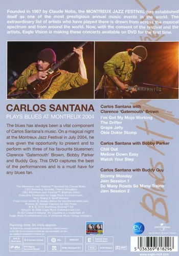 Vista 2 de Carlos Santana - Plays Blues At Montreux 2004