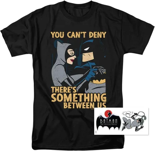 Vista 2 de Batman La serie animada Catwoman T Shirt & Stickers