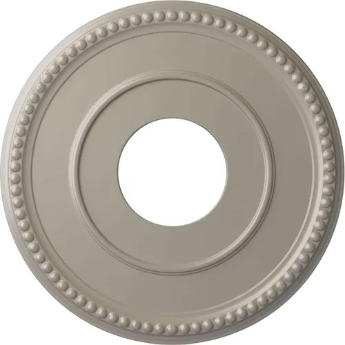 Vista 50 de Ekena Millwork Bradford Medallón de techo, Oro Pintado a mano dorado