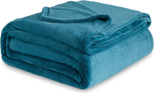 Vista 49 de Bedsure GentleSoft Bedding Manta de Vellón para Niñas y Niños - Mantas Pequeñas Suaves, Acogedoras y Bonitas para Viajes, 43x55 Pulgadas, Blanco