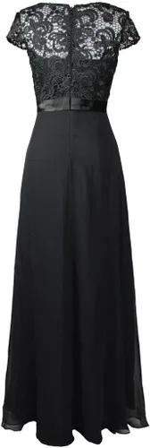 Vista 9 de Meier - Vestido para la madre de la novia con cuentas y manga larga.