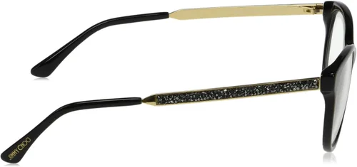 Vista 3 de JIMMY CHOO Gafas ovaladas JC202 807 NegroDorado 2.047 in 202, Negro