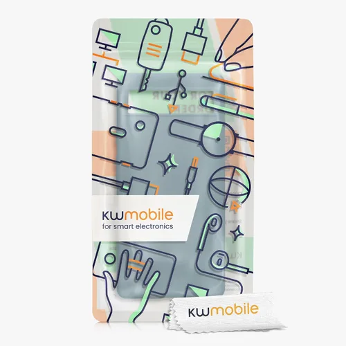 Vista 7 de kwmobile Funda compatible con Google Pixel 6a - Funda protectora delgada de silicona TPU - Piedra antigua