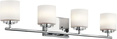 Vista 4 de Kichler 45502CH O Hara Bath 3-Light Halógeno, Cromo