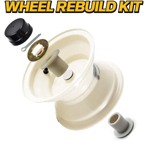Vista 5 de HD Switch - 2 kits - 931-0484A 741-05094 714-0162 736-04228B Kit de reconstrucción de cojinetes de brida de rueda delantera compatible con MTD Cub