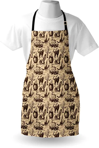 Vista 3 de Lunarable Multicolor Apron