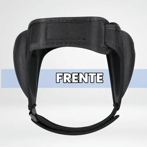Vista 5 de Casco de lucha para BJJ MMA Jiu Jitsu Protector de Oído Ajustable para Jóvenes Adultos