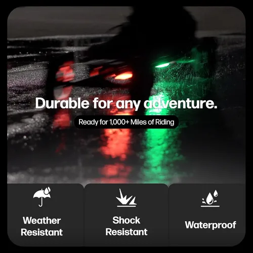 Vista 11 de ShredLights Underglow LED Light for Electric Skateboards, Longboards, Scooters Full RGB, 11 Light Modes, Adhesive Mount