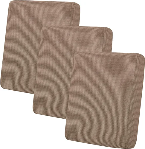 Vista 14 de Easy-Going - Funda de cojín elástica individual para sofá biplaza, sillón, funda de cojín protectora, suave, flexible con parte inferior elástica