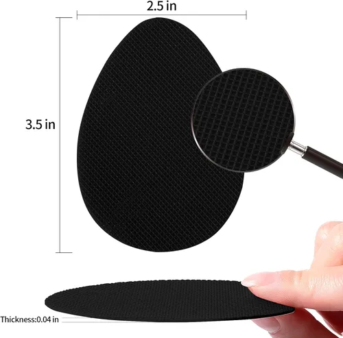 Vista 4 de Ashoesert's Shoe Sole Protector for Heels,Shoe Grips on Bottom of Shoes, Anti Slip Shoe Grips,Non Slip Shoe Pads,Non Slip Pads for Shoes, Shoe