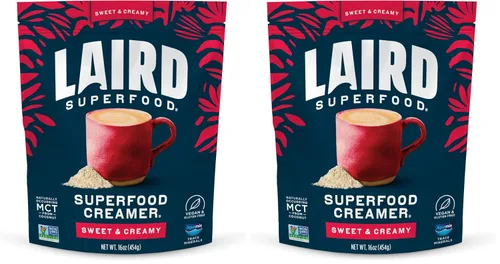 Vista 27 de Laird Superfood Creamer - Crema en polvo sabor a cacao, 8 onzas