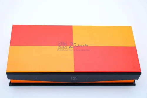 Vista 6 de Picasso 903 Pluma estilográfica Sweden Flower King en caja original, mate violeta