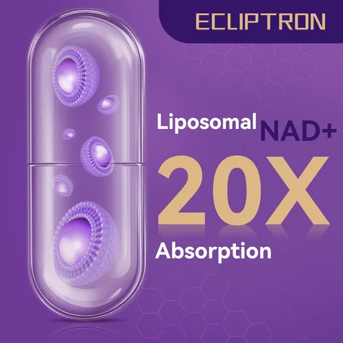 Vista 5 de Suplemento NAD+ para mujeres y hombres 1800 mg - NAD Plus liposomal con ribósido de nicotinamida y resveratrol, antienvejecimiento Salud
