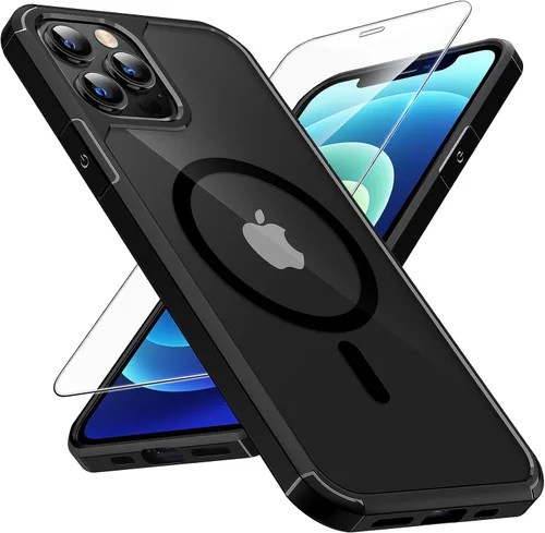 Vista 113 de TAURI Funda para iPhone 17, antiamarilleamiento con protector de pantalla, protección de grado militar, a prueba de golpes, delgada para iPhone 17