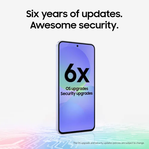 Vista 8 de Samsung Galaxy A36 5G Serie A, teléfono inteligente Android desbloqueado de 128 GB, pantalla AMOLED, diseño resistente, conectividad 5G, rendimiento