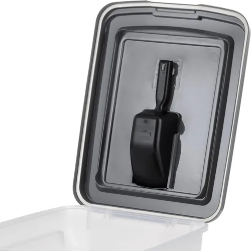 Vista 38 de Contenedor hermético para almacenamiento de alimentos Iris Premium, Bronceado, pequeño Wheels for Mobility, Airtight Seal, BPA-Free, Best for Bird