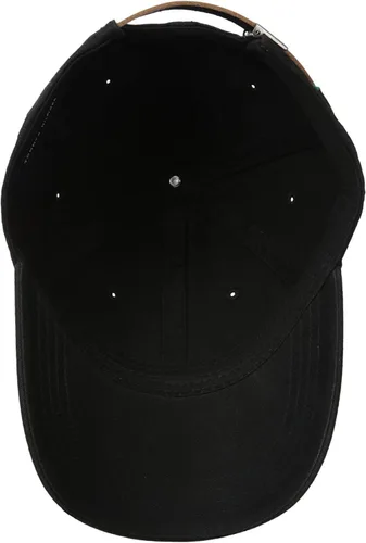 Vista 3 de Tommy Hilfiger Gorra de béisbolPlaca de identificación negra, Negro