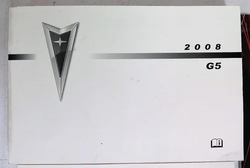 Vista 2 de 2008 Pontiac G-5 Owners Manual