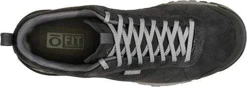 Vista 2 de Oboz Bozeman Low Leather para hombre negro (Black Sea)