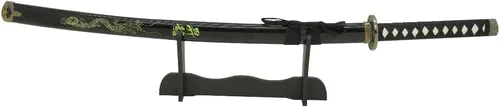 Vista 7 de Snake Eye Tactical Espada samurái katana de dos tonos con soporte de espada gratis