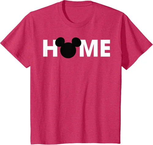 Vista 32 de Disney Mickey And Friends Mickey Silhouette Home - Camiseta, gris, S Gris Oscuro