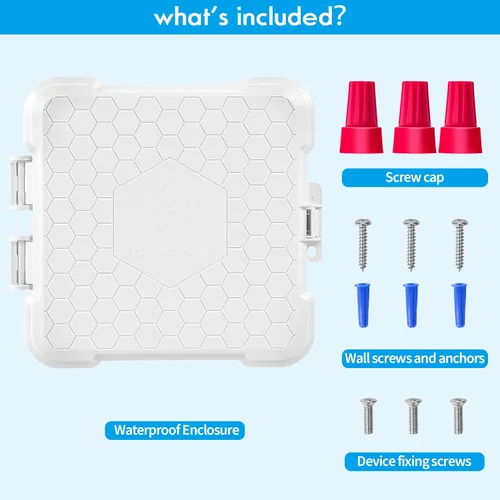 Vista 6 de Caja de Controlador de Riego Impermeable Imolaza, Recinto Exterior a Prueba de Clima para Controladores de Riego Imolaza, Compatible con 4 Zonas, 6