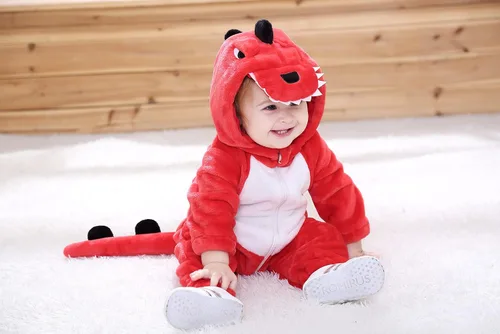 Vista 7 de TONWHAR Baby Boys Girls Animal Bodysuit Infant And Toddlers Romper Jumpsuit Halloween Costume Partywear