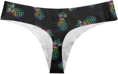 Vista 2 de Coloranimal Lindo animal 3D impreso sexy sin costuras G tanga bragas para las mujeres
